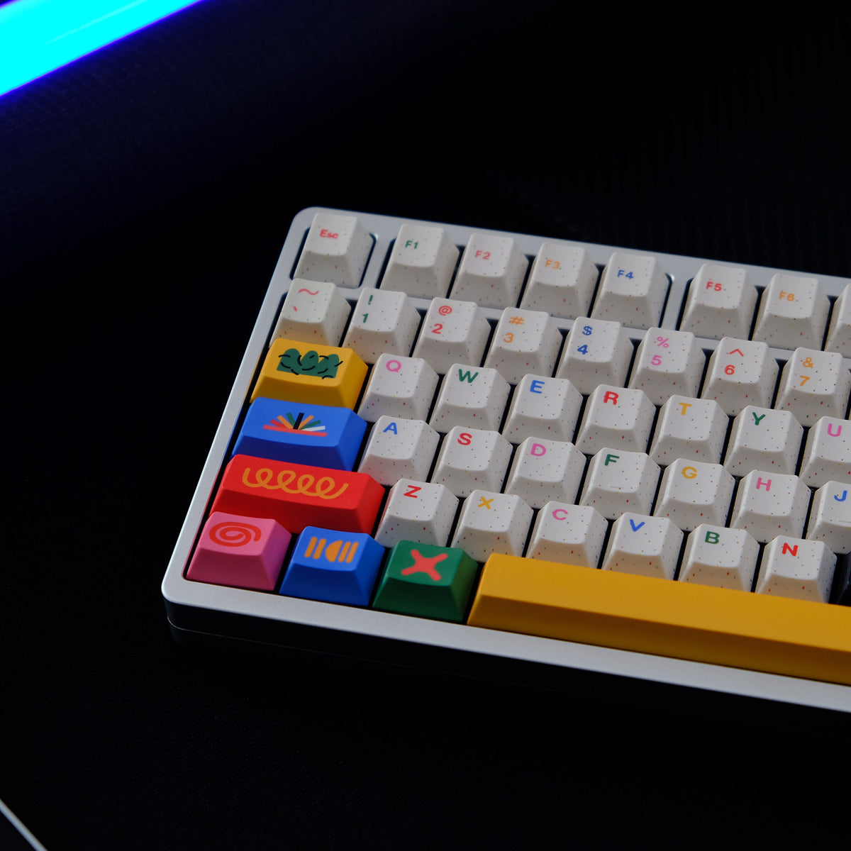 PBT Keycaps Dye-Sub — Motif Set, 142 Keys