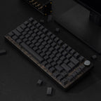 PBT Keycaps Black Dye-Sub — Carbon Black Complete Set, 143 Keys