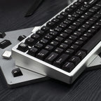 Translucent Keycaps Double-Shot — Black ABS Set, 114 Keys
