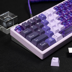 Lilac Gradient PBT/PC Keycaps – Cherry Profile (207 Keys)