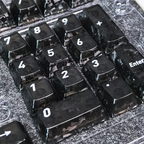 Carbon Fiber Texture PBT Keycap Set