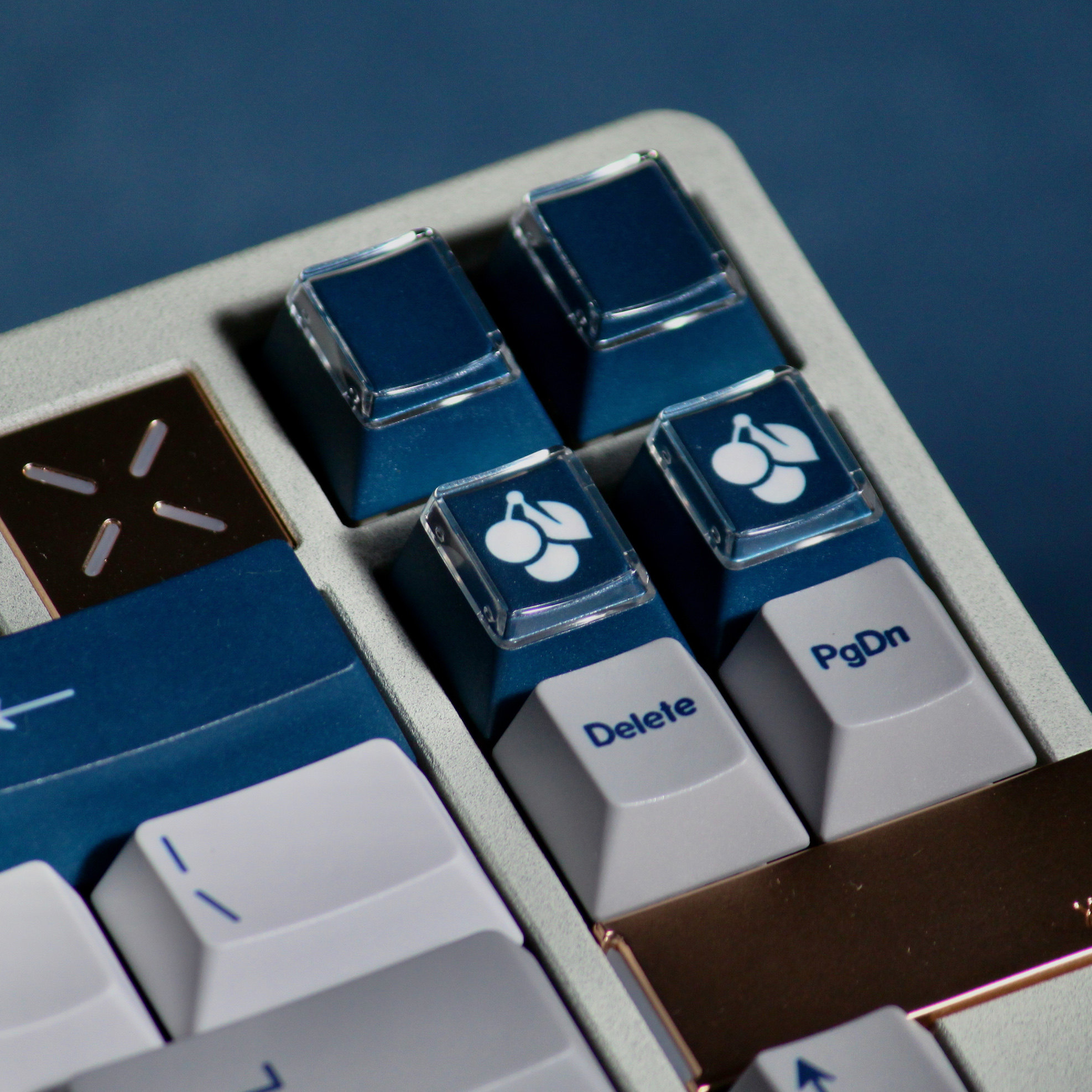 Prussian Alert English PBT Keycap Set – Cherry Profile 174 Keys