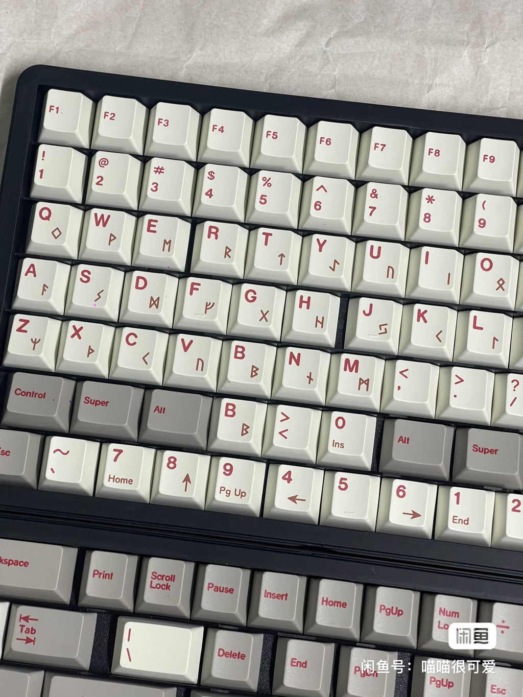 God of War Keycap Set – Cherry Profile PBT 204 Keys
