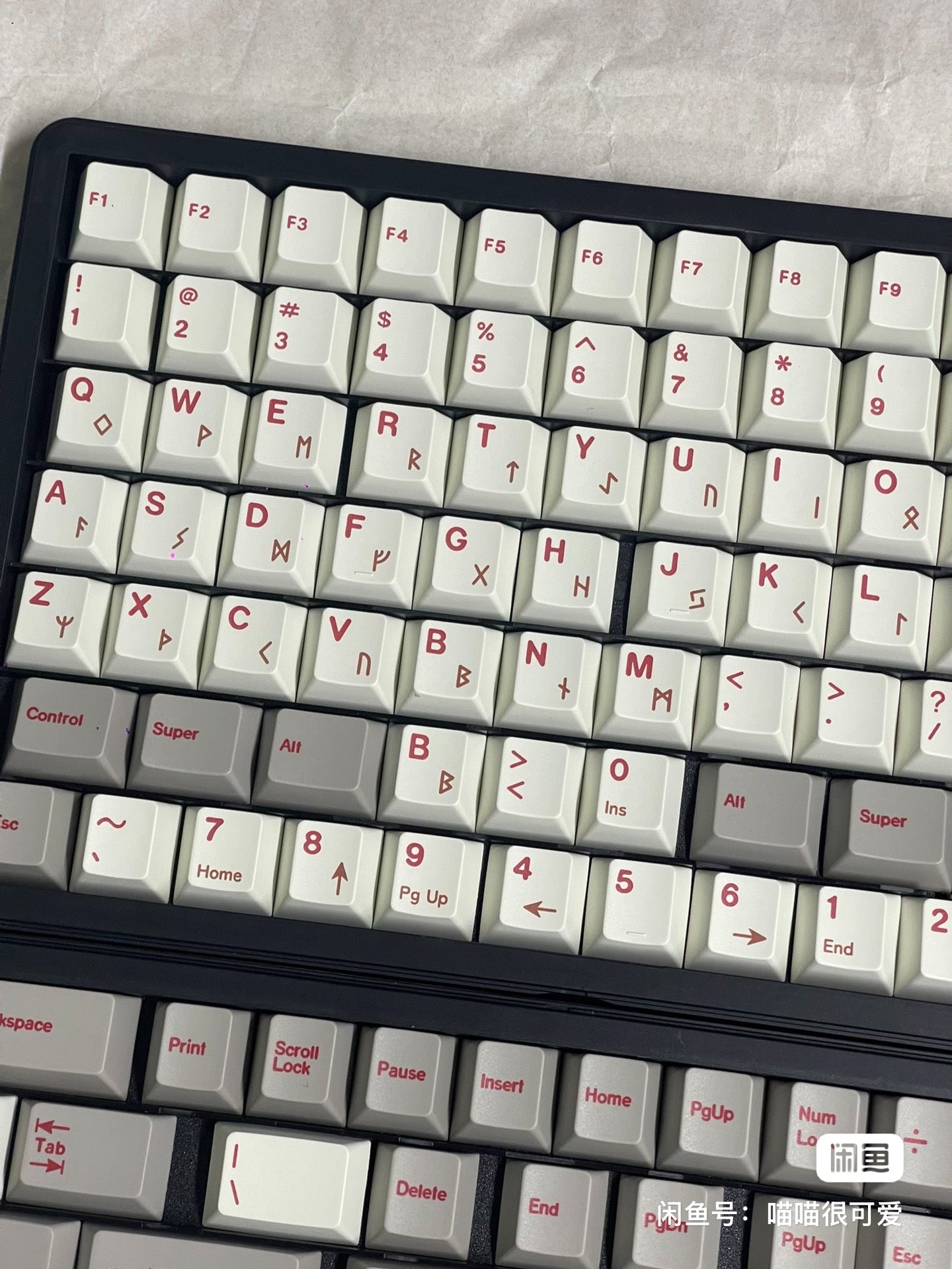 God of War Keycap Set – Cherry Profile PBT 204 Keys