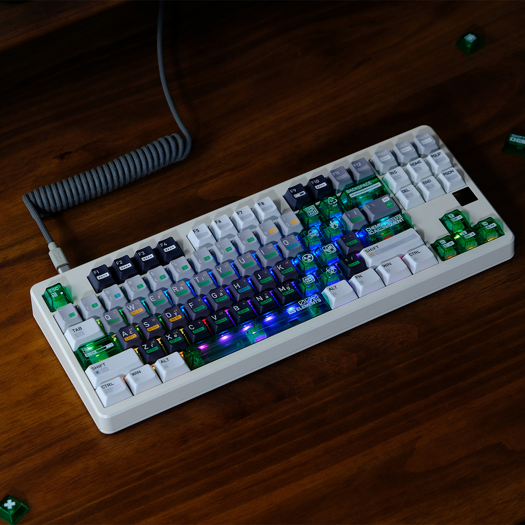 Chemistry 003 Keycaps – PBT & PC, Cherry Profile (193 Keys)