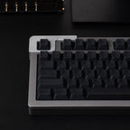 PBT Keycaps Black Dye-Sub — Carbon Black Complete Set, 143 Keys