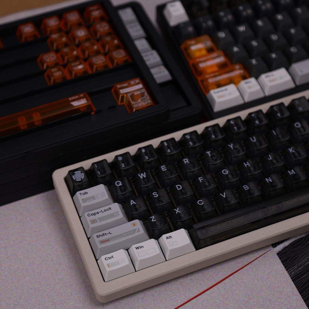 X Era PBT + PC Keycap Set – Cherry Profile Dye-Sub UV Keycaps