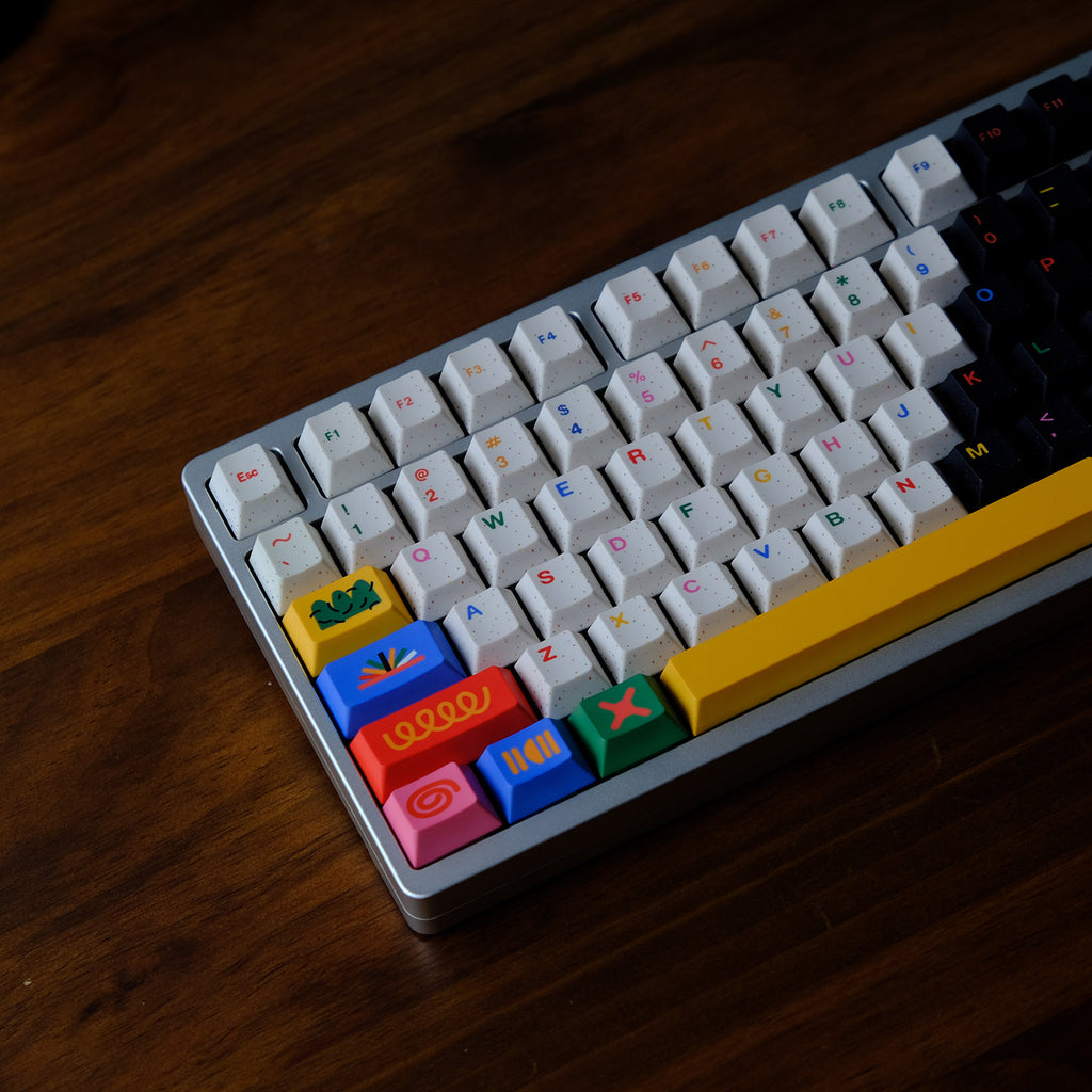 PBT Keycaps Dye-Sub — Motif Set, 142 Keys