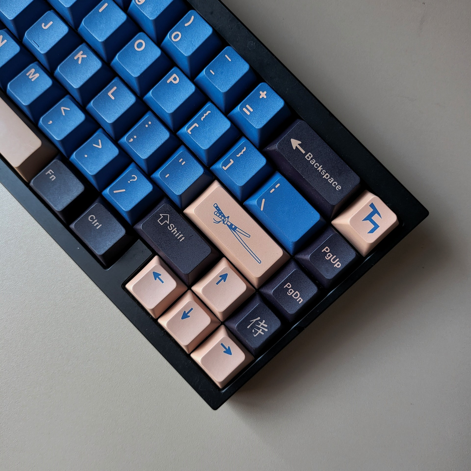 Blue Samurai PBT Keycaps (137 Keys)