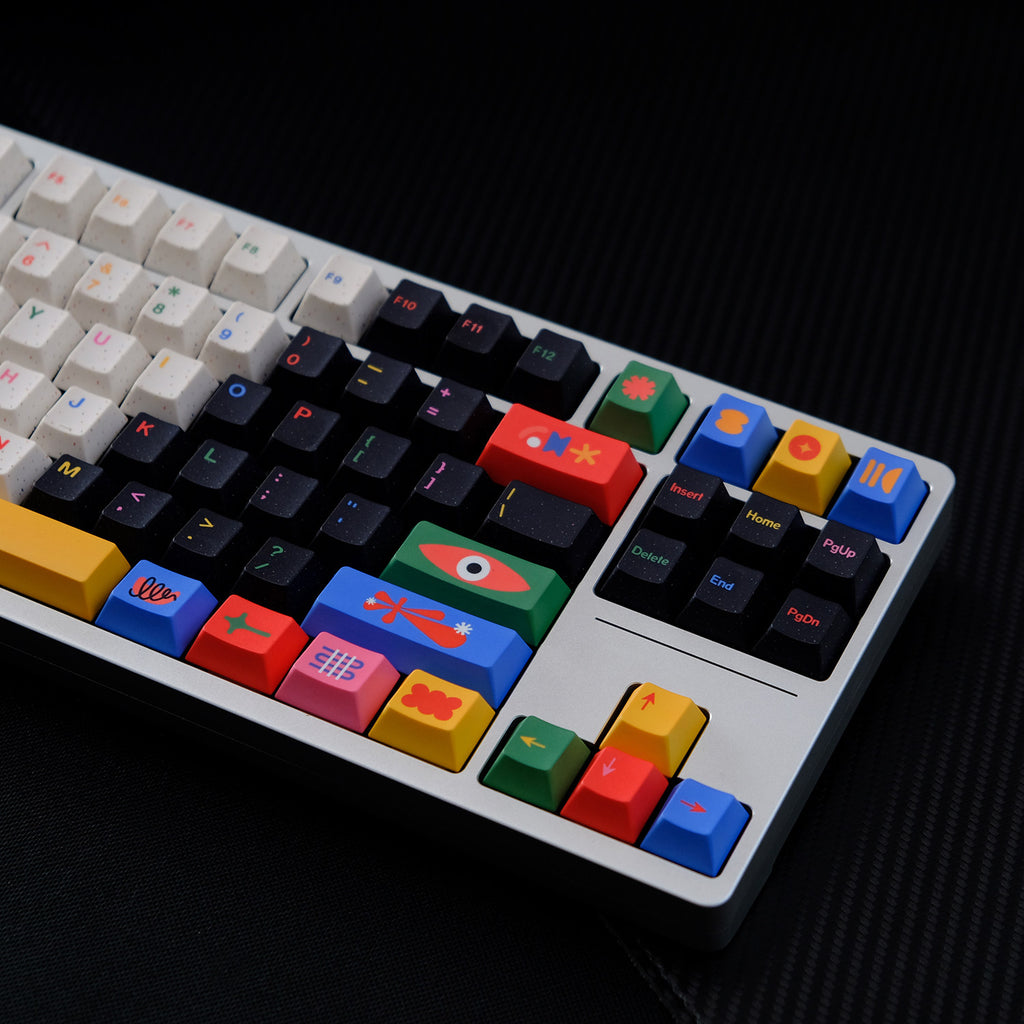 PBT Keycaps Dye-Sub — Motif Set, 142 Keys