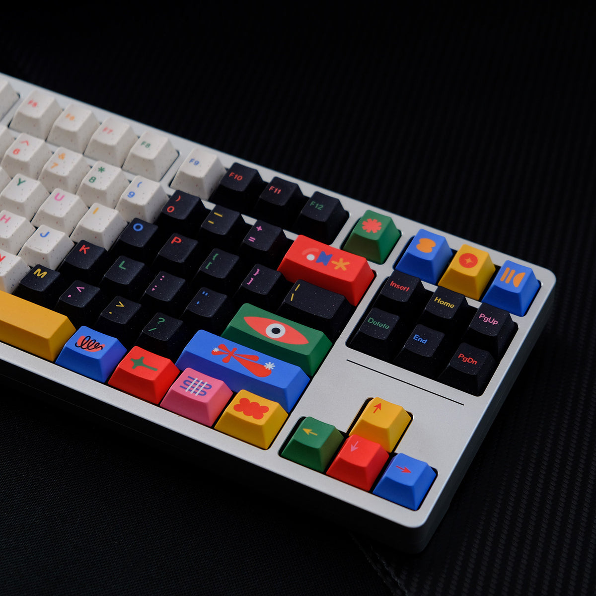 PBT Keycaps Dye-Sub — Motif Set, 142 Keys