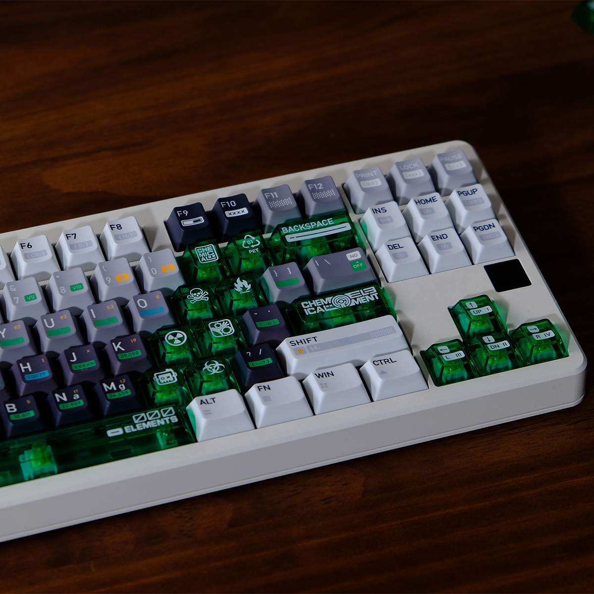 Chemistry 003 Keycaps – PBT & PC, Cherry Profile (193 Keys)