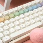 Rainbow R2 MOA PBT Keycap Set – 125 Keys