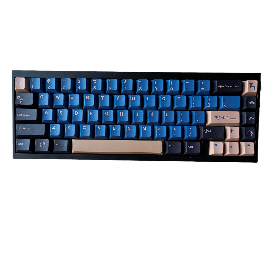 Blue Samurai PBT Keycaps (137 Keys)