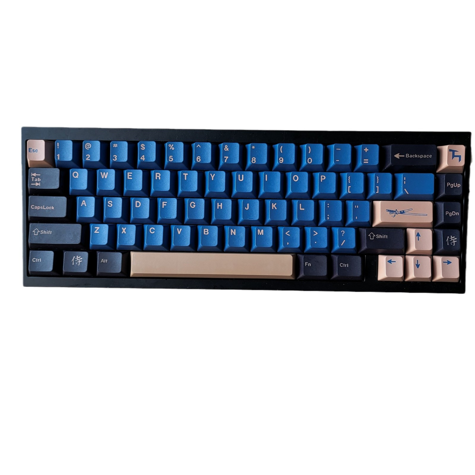 Blue Samurai PBT Keycaps (137 Keys)