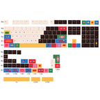 PBT Keycaps Dye-Sub — Motif Set, 142 Keys