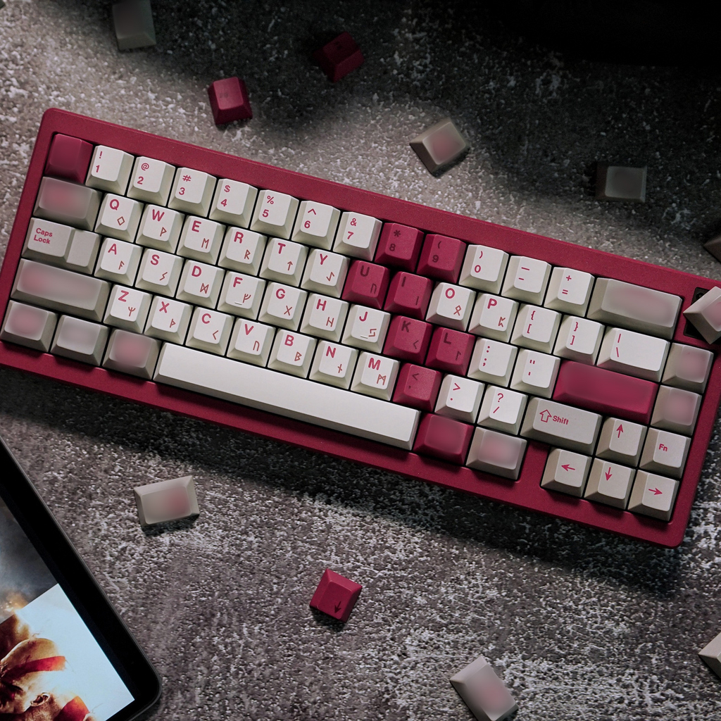 God of War Keycap Set – Cherry Profile PBT 204 Keys