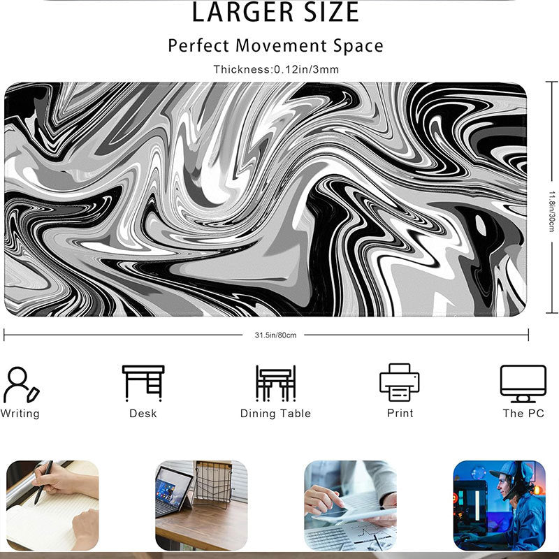 Zebra Vortex Control Mousepad