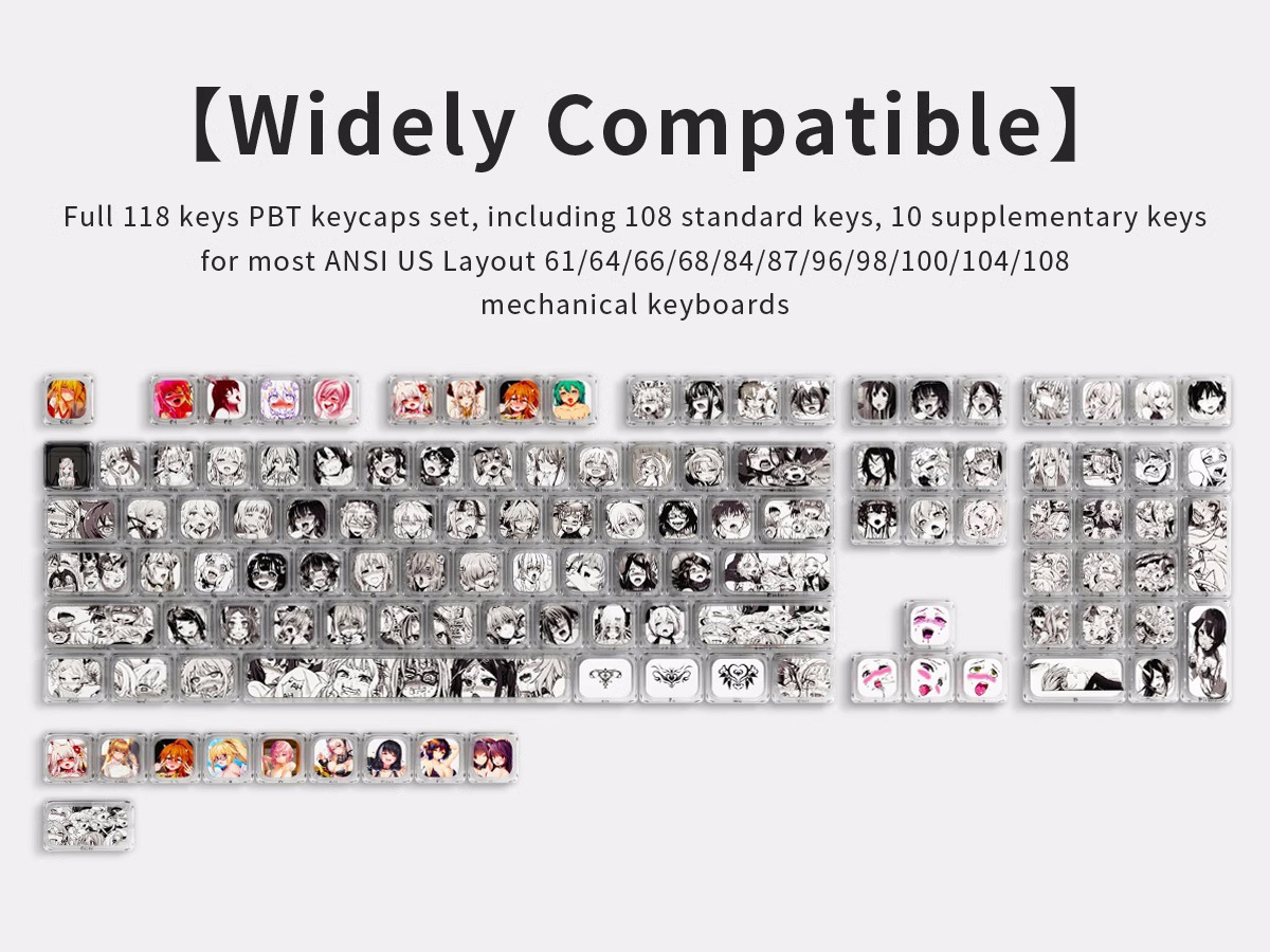 XVX Anime Side-Backlit Keycap