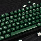 SA Profile Emerald Green Keycaps – 142-Key PBT Double-Shot Set