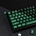 SA Profile Emerald Green Keycaps – 142-Key PBT Double-Shot Set
