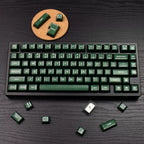 SA Profile Emerald Green Keycaps – 142-Key PBT Double-Shot Set