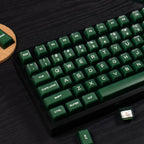 SA Profile Emerald Green Keycaps – 142-Key PBT Double-Shot Set