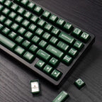 SA Profile Emerald Green Keycaps – 142-Key PBT Double-Shot Set