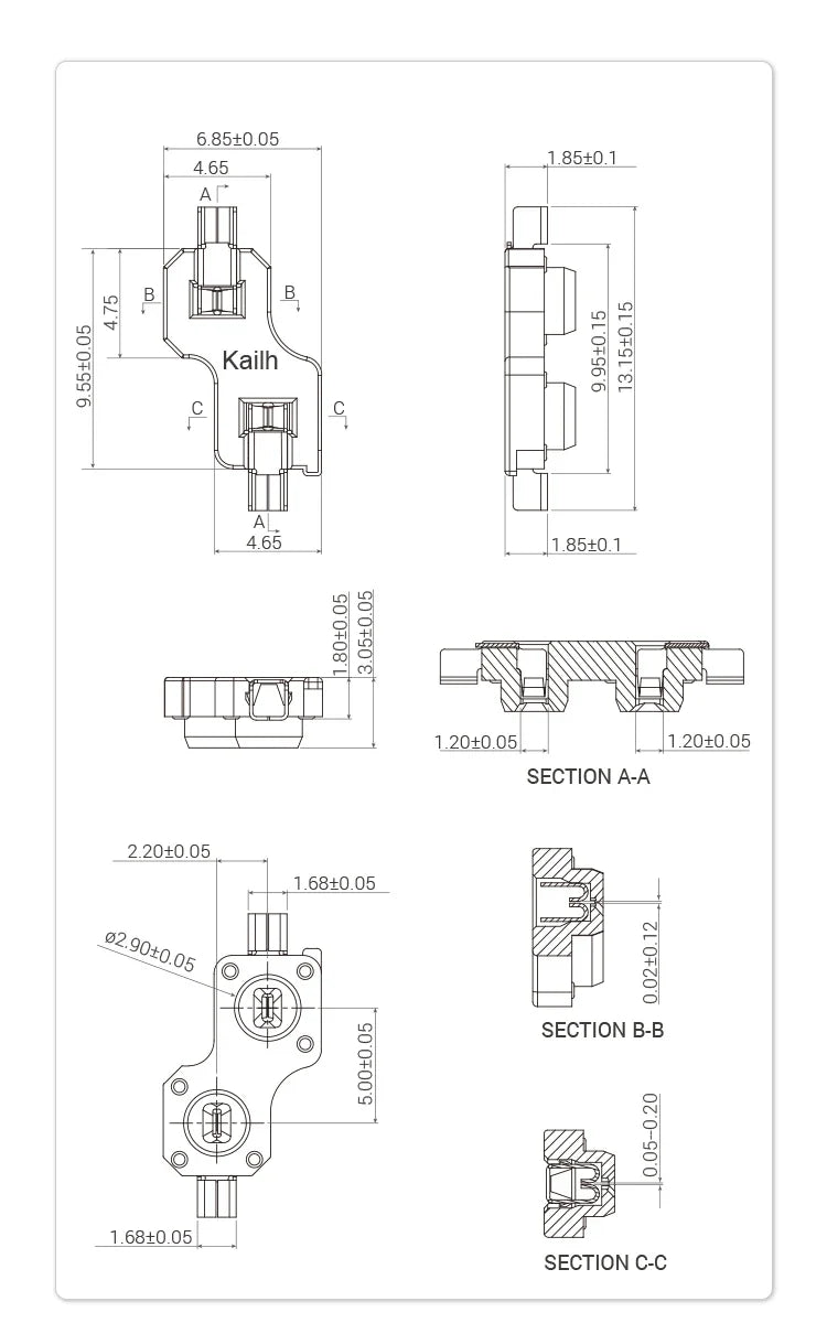 Kailh Choc PG1350 Hot-Swap Sockets | Pack of 10