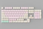 Pink Kitten MOA PBT keycap set