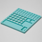 Kelowna Switch Lubing / Modding Station – Plate with Grease Troughs & Tool Organizer