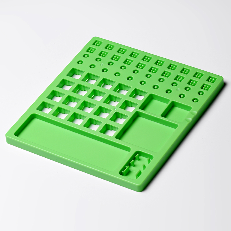 Kelowna Switch Lubing / Modding Station – Plate with Grease Troughs & Tool Organizer