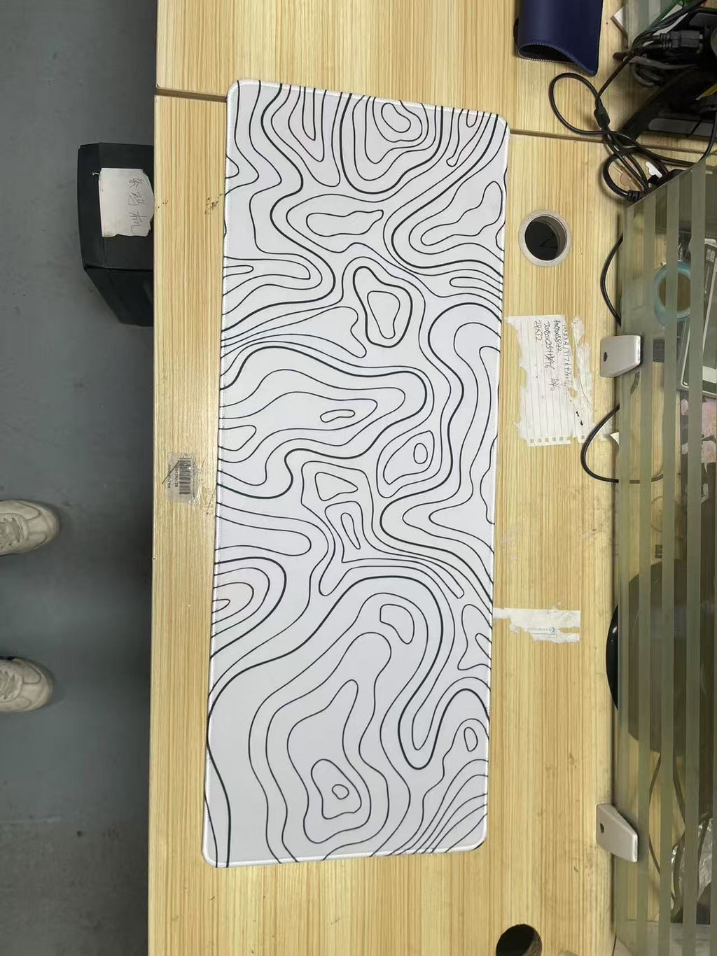 Contour Grid Mousepad