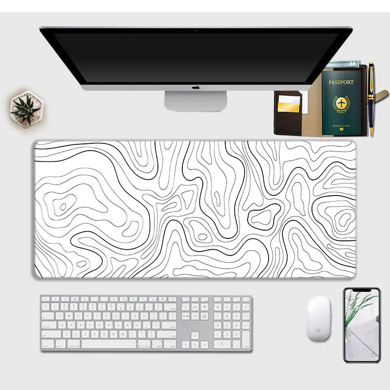 Contour Grid Mousepad
