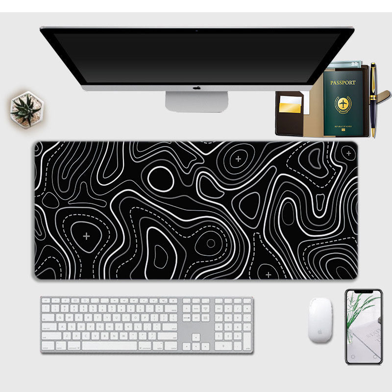 Contour Grid Mousepad
