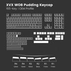 Pudding V2 OEM Profile 165-Key PBT Keycap