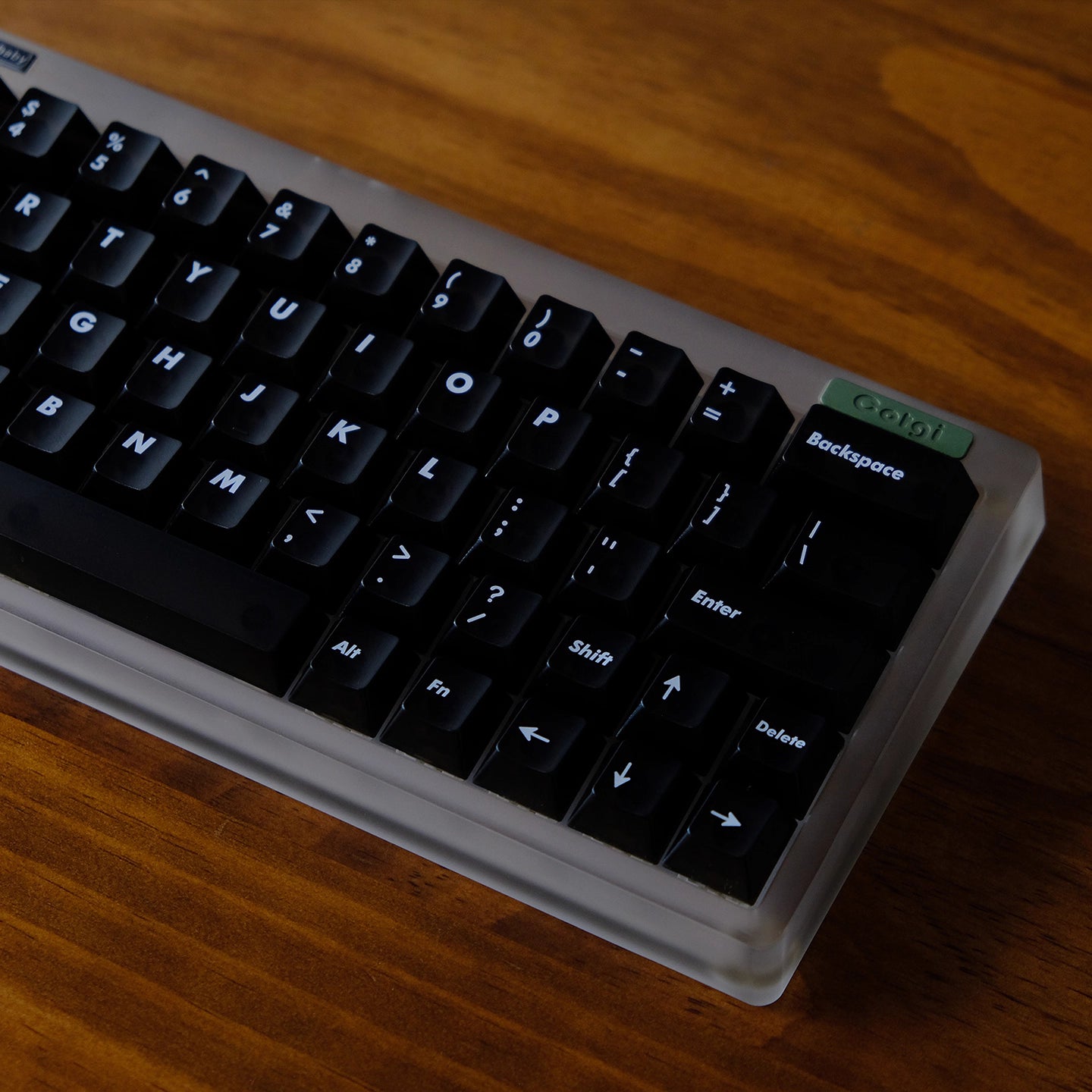 Foggy Black PC Keycaps – Cherry Profile (122 Keys)